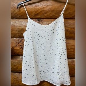 White tank (with blue stars)